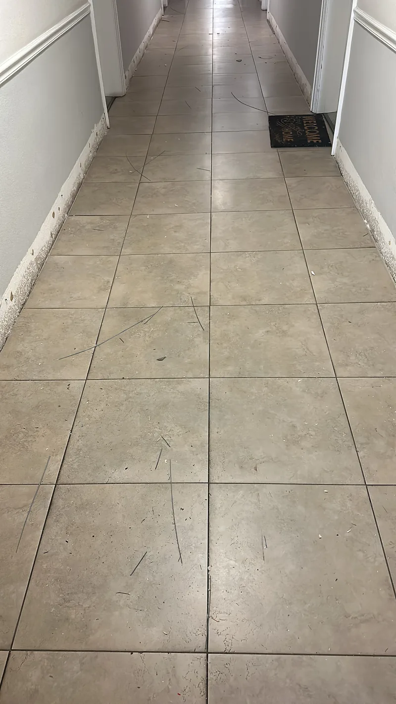 Corridor surface in an independently dated starting record