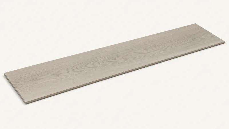 Digital visual study of a light greige wood-look surface